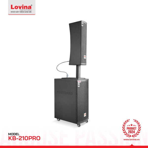 KB 210Pro 2 scaled Lovina | Loa kéo, Loa karaoke, Âm thanh chính hãng