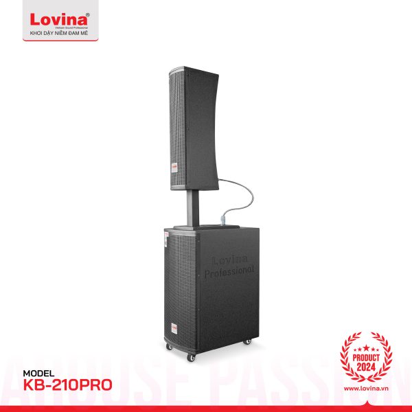 Loa cột Lovina KB-210PRO | Thiết kế hiện đại