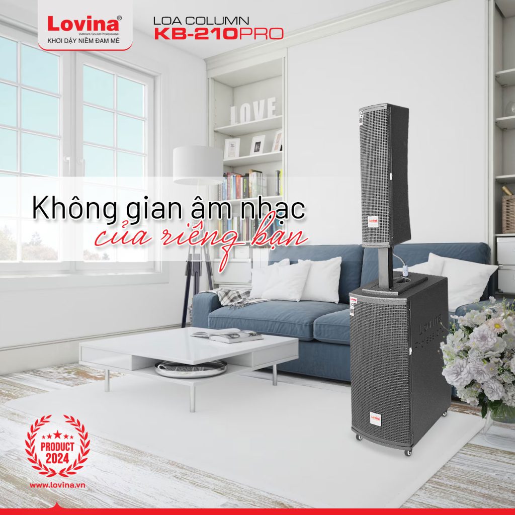 Loa column sự kiện Lovina KB-210 Pro