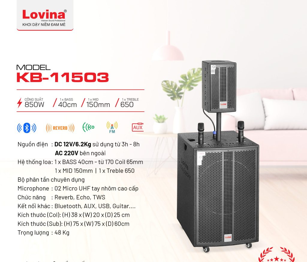 Loa sự kiện Lovina KB-11503