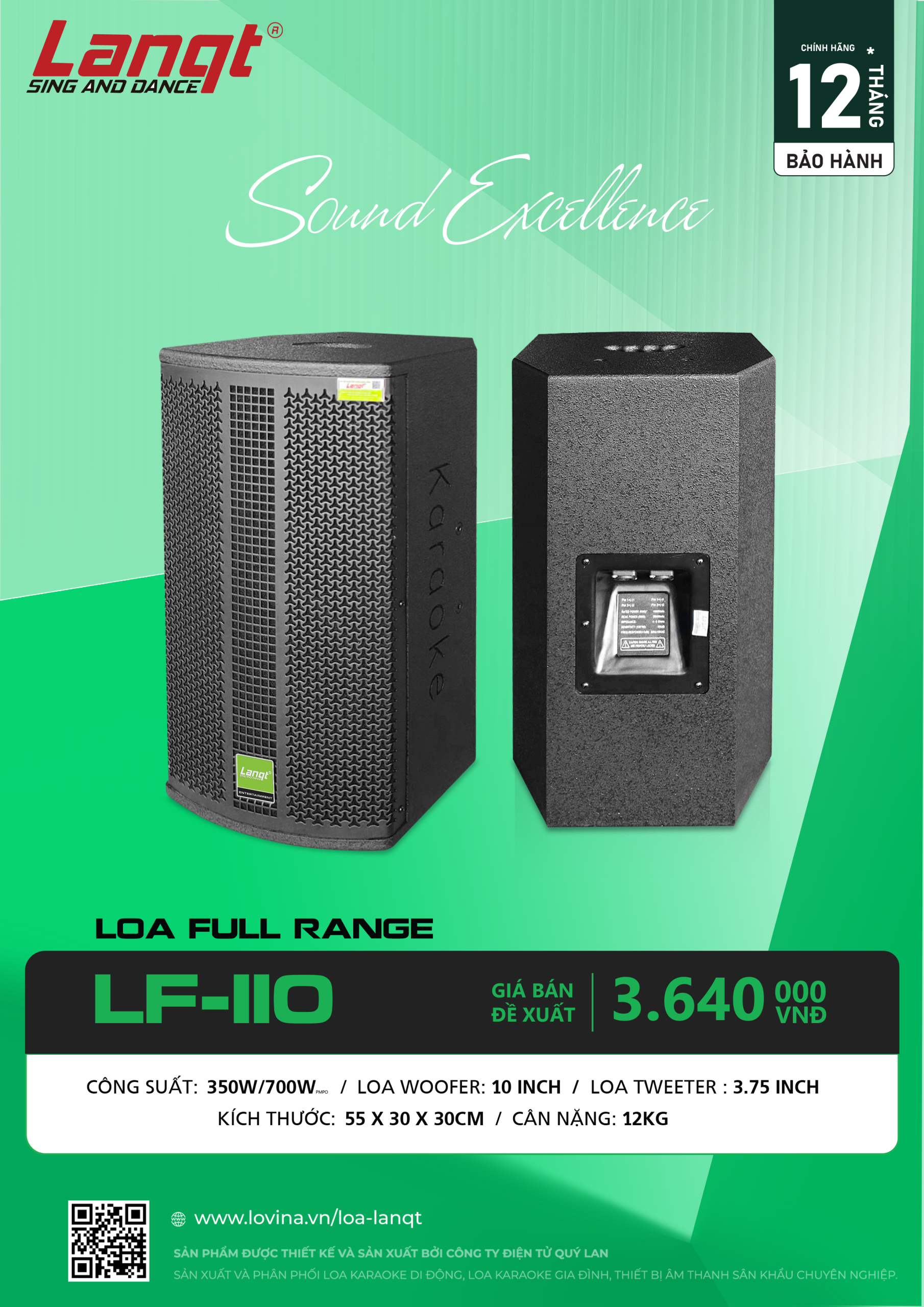 LF 110 NEN MOI scaled Lovina | Loa kéo, Loa karaoke, Âm thanh chính hãng