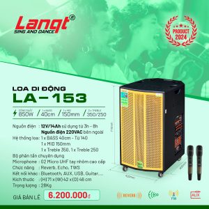 Loa kéo Lanqt LA-153 Bass 40cm