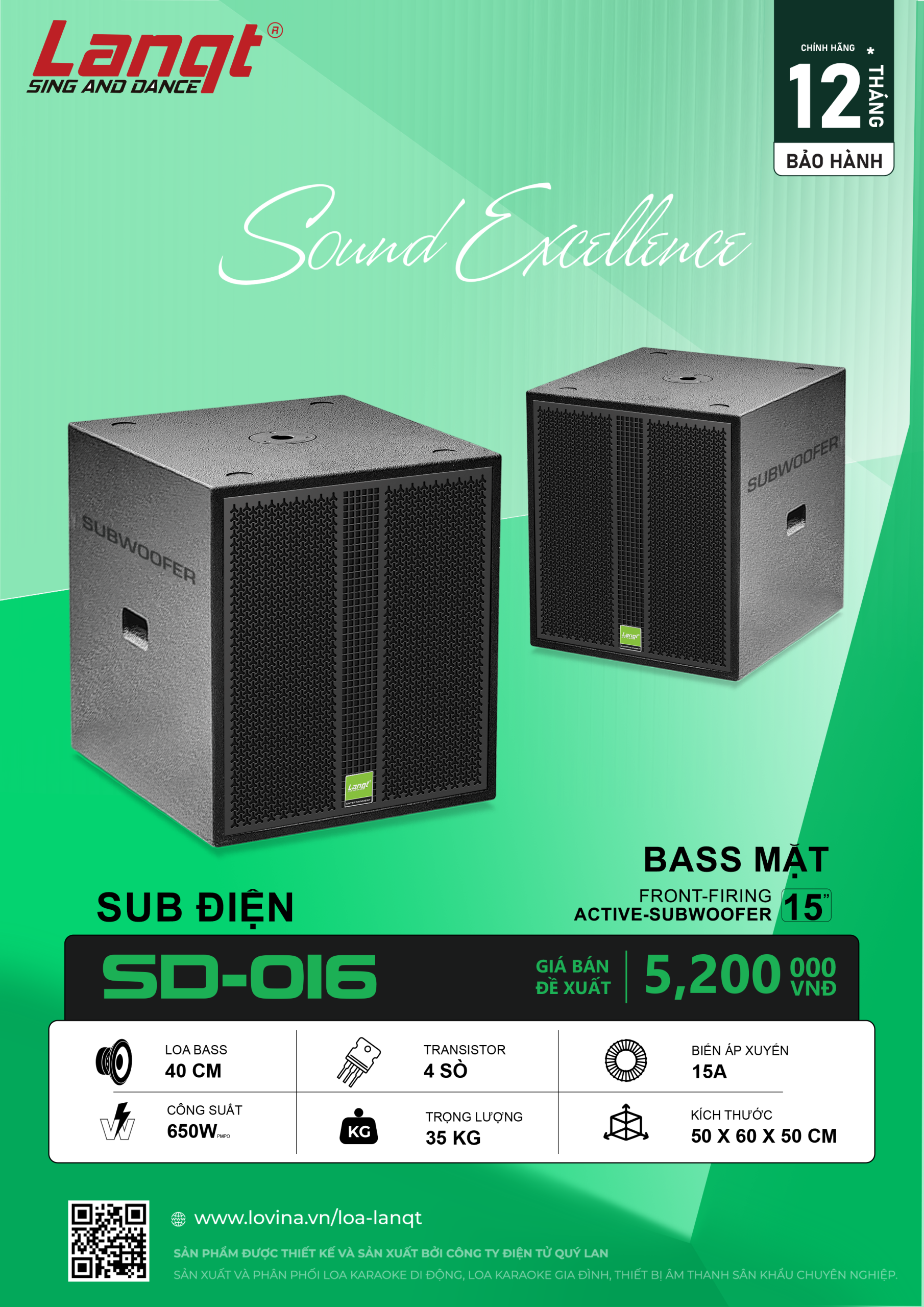 SD 015 MOI 1 scaled Lovina | Loa kéo, Loa karaoke, Âm thanh chính hãng