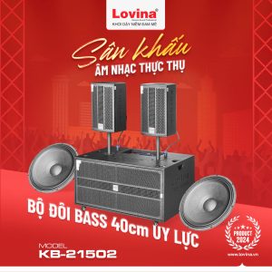 KB 21502 02 1 Lovina | Loa kéo, Loa karaoke, Âm thanh chính hãng