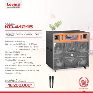 Loa điện Lovina KD-41215