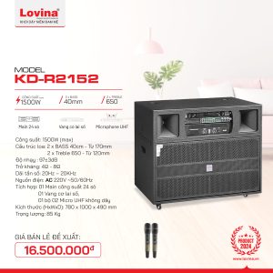 Loa điện Lovina KD-R2152
