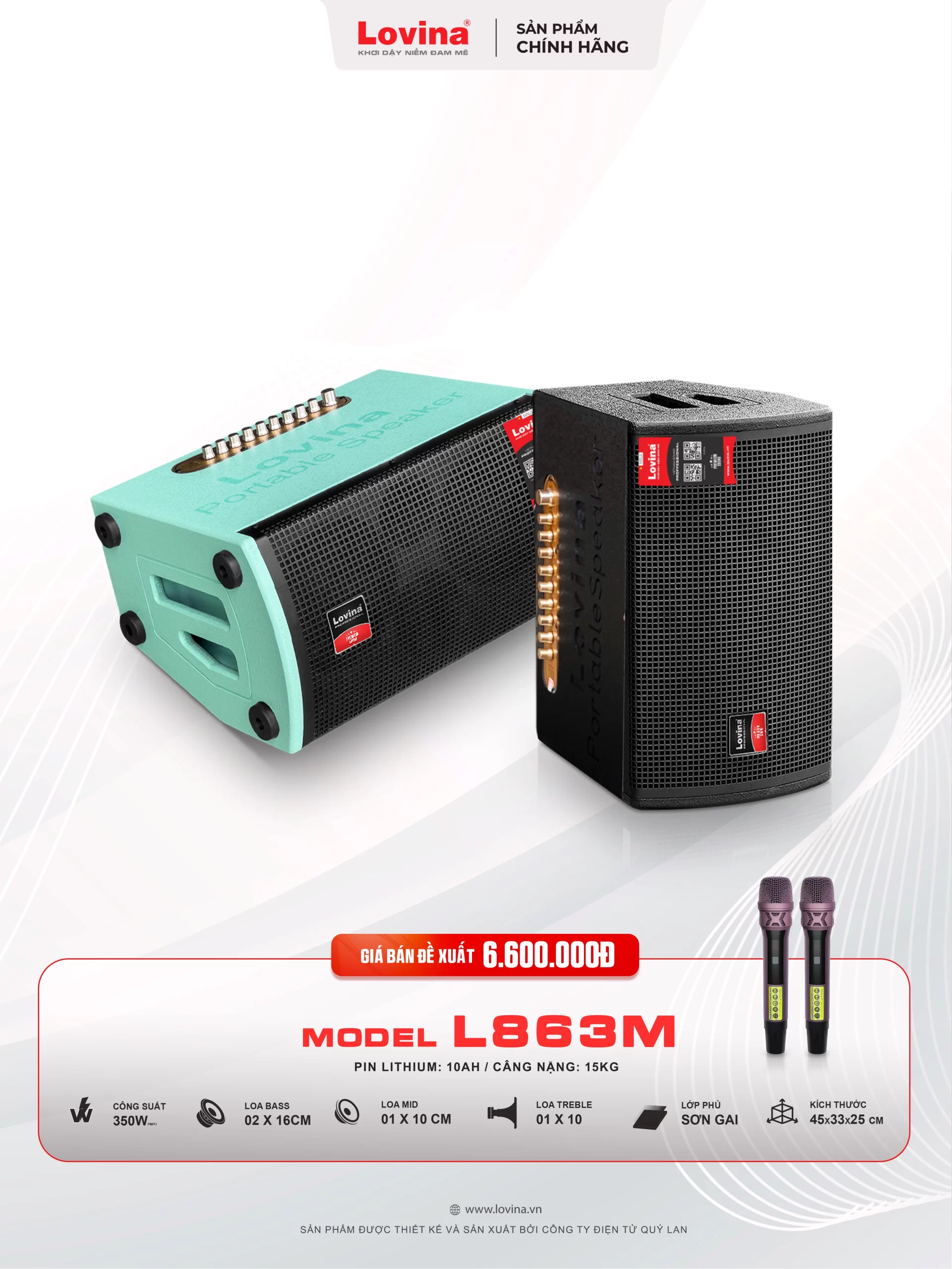 Loa xách tay Lovina L863M bass đôi 16 cm 7 Lovina | Loa kéo, Loa karaoke, Âm thanh chính hãng L863M BANNER WEB scaled Lovina | Loa kéo, Loa karaoke, Âm thanh chính hãng