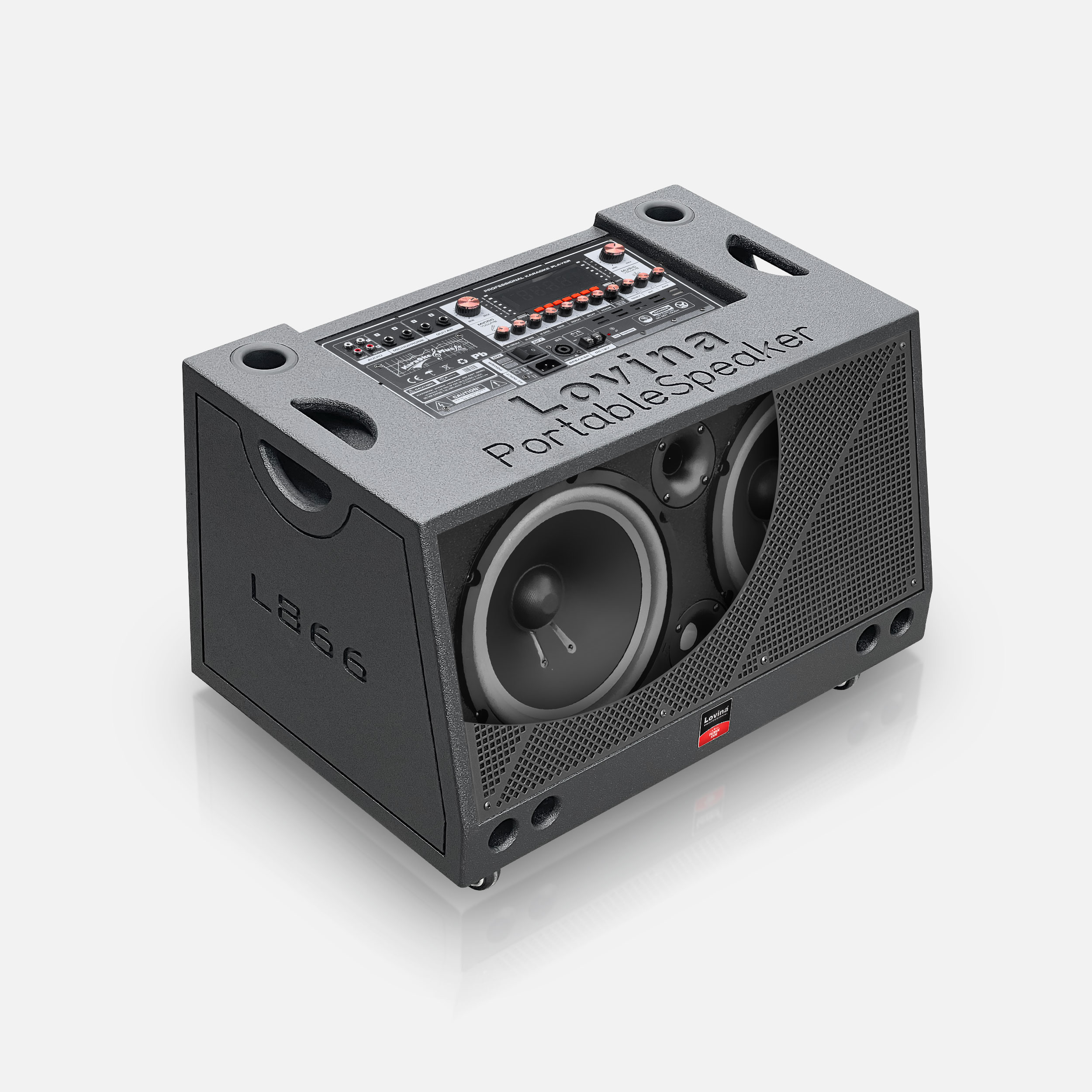 Loa di động mini Lovina L866 bass đôi 25 7 Lovina | Loa kéo, Loa karaoke, Âm thanh chính hãng L866 3 2 1 Lovina | Loa kéo, Loa karaoke, Âm thanh chính hãng