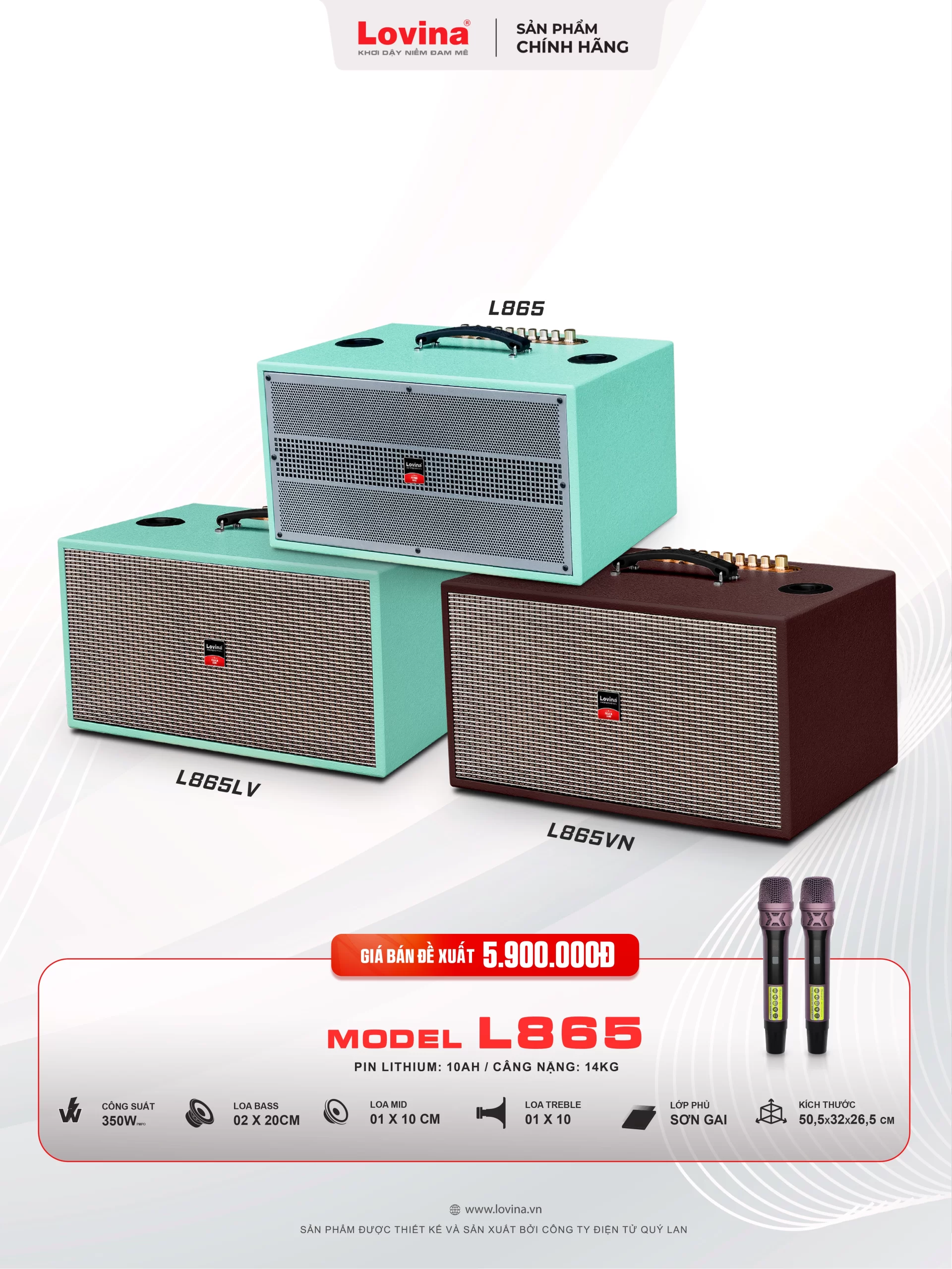 Loa xách tay Lovina L865 bass 20 đôi 7 Lovina | Loa kéo, Loa karaoke, Âm thanh chính hãng l865 banner web scaled Lovina | Loa kéo, Loa karaoke, Âm thanh chính hãng
