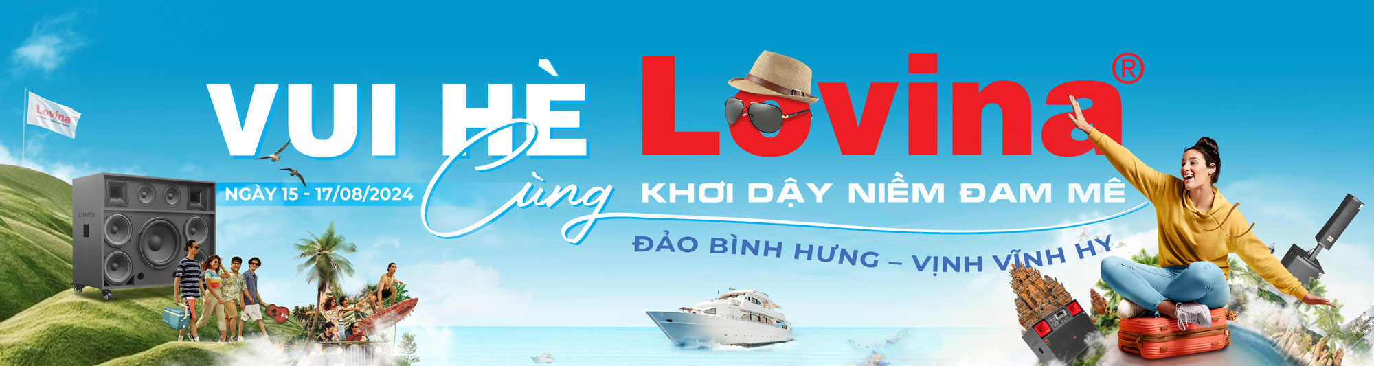 Vui hè cùng Lovina - Đảo Bình Hưng & Vịnh Vĩnh Hy