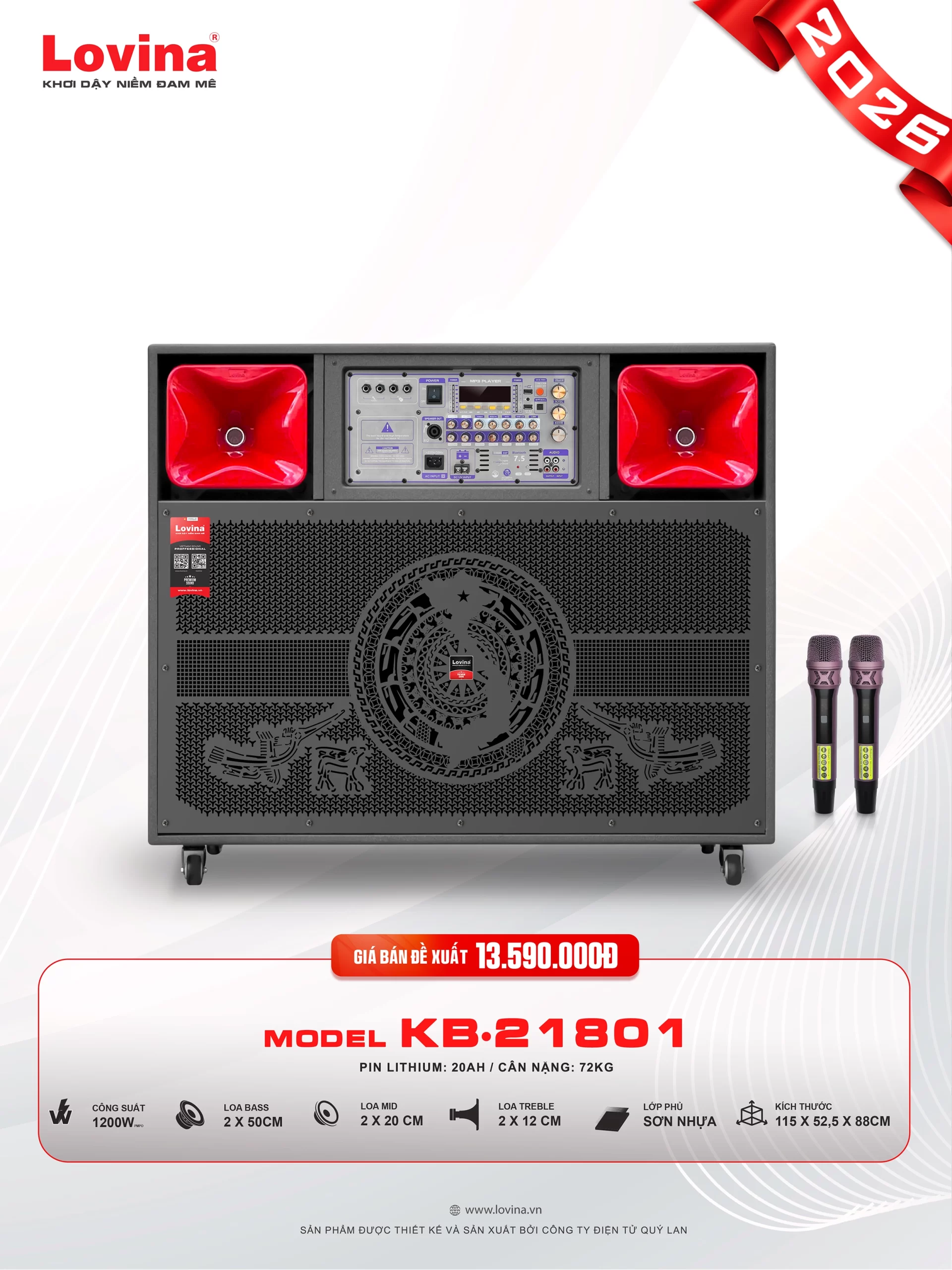 banner 3 scaled Lovina | Loa kéo, Loa karaoke, Âm thanh chính hãng