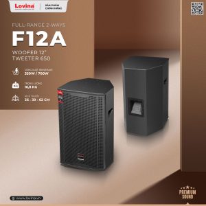 Loa Full Lovina F12A | Thông tin chi tiết