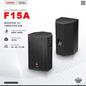 F15A Detail web1 Lovina | Loa kéo, Loa karaoke, Âm thanh chính hãng