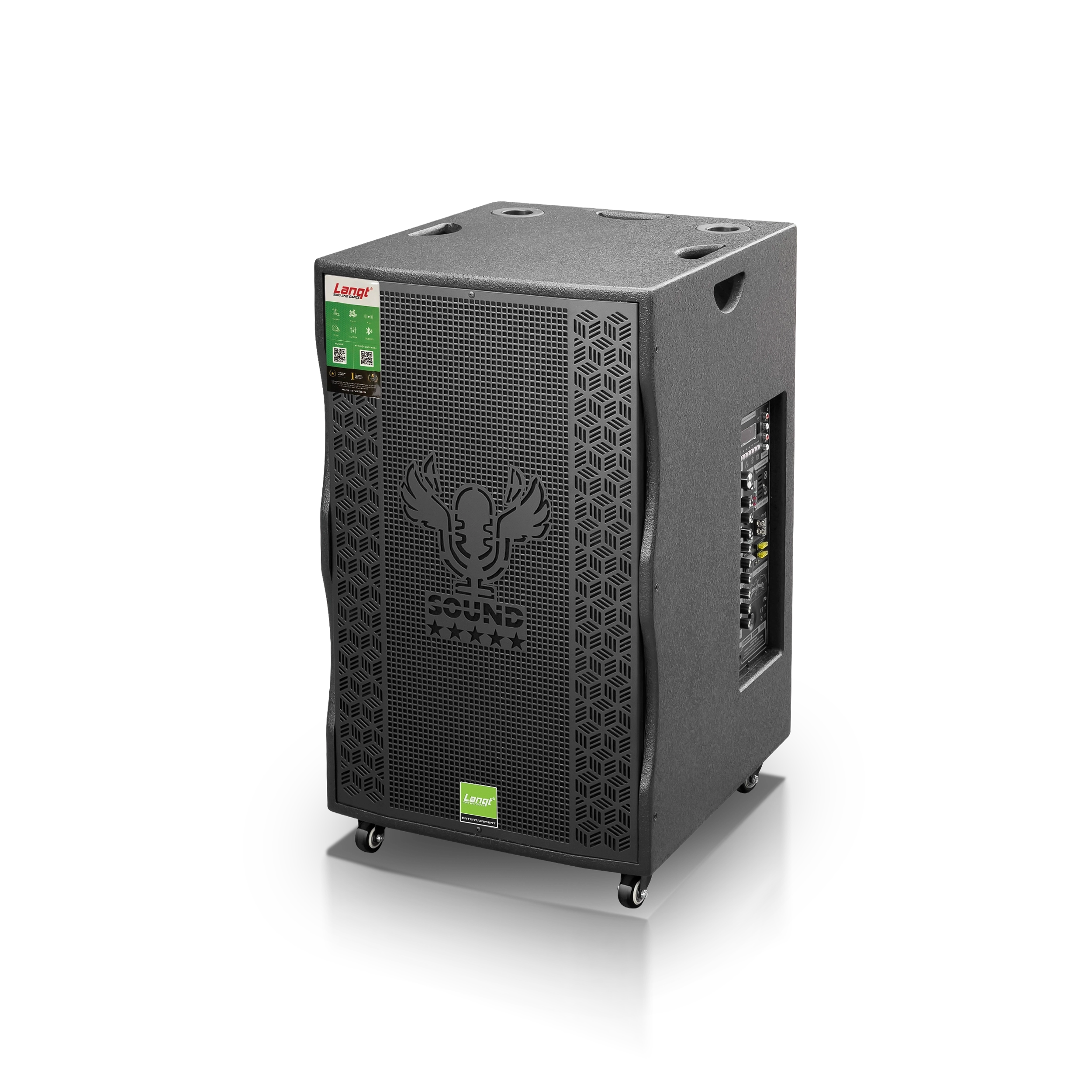 LA115E_1.1 LA115E 1.1 Lovina | Loa kéo, Loa karaoke, Âm thanh chính hãng