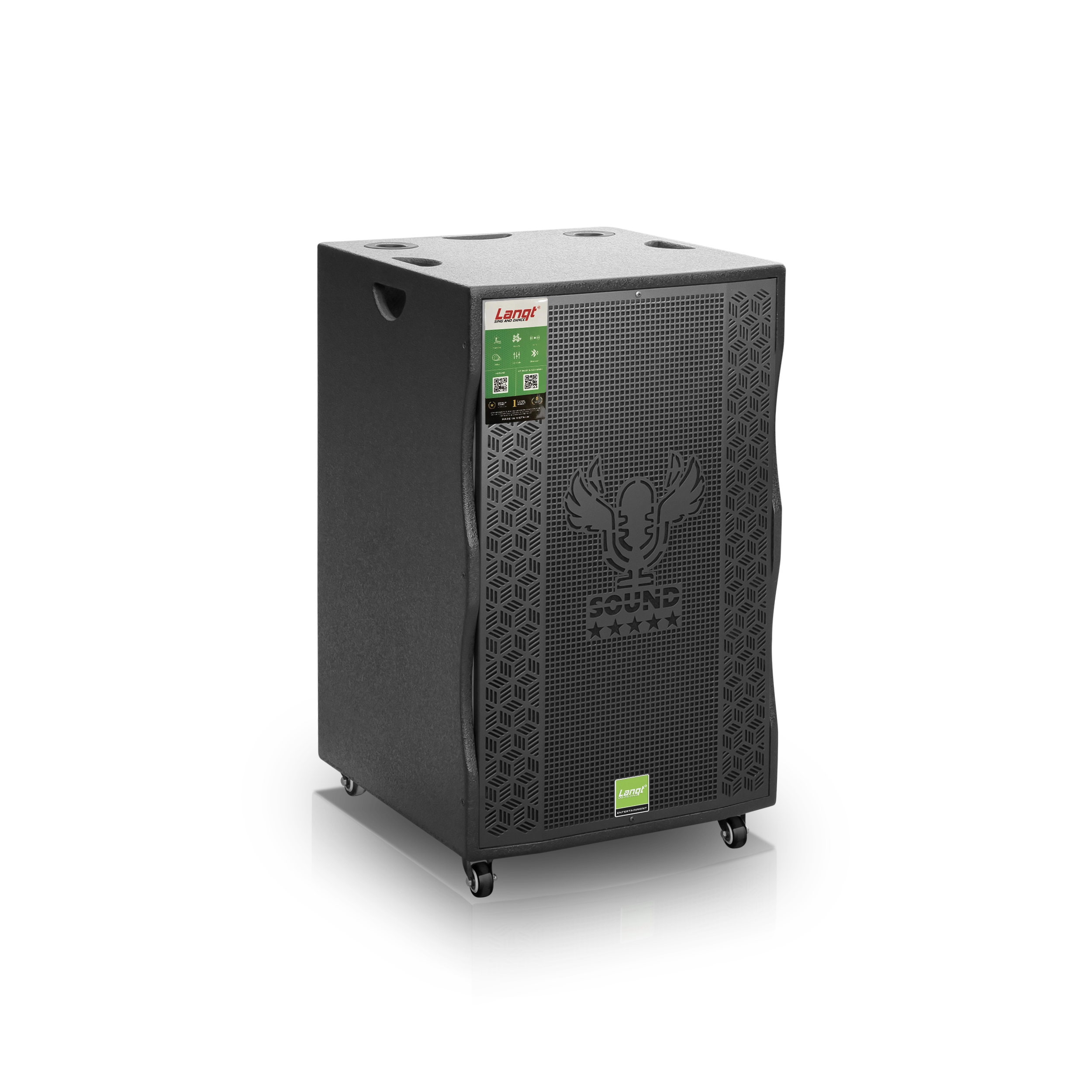 LA115E_3 LA115E 3 Lovina | Loa kéo, Loa karaoke, Âm thanh chính hãng