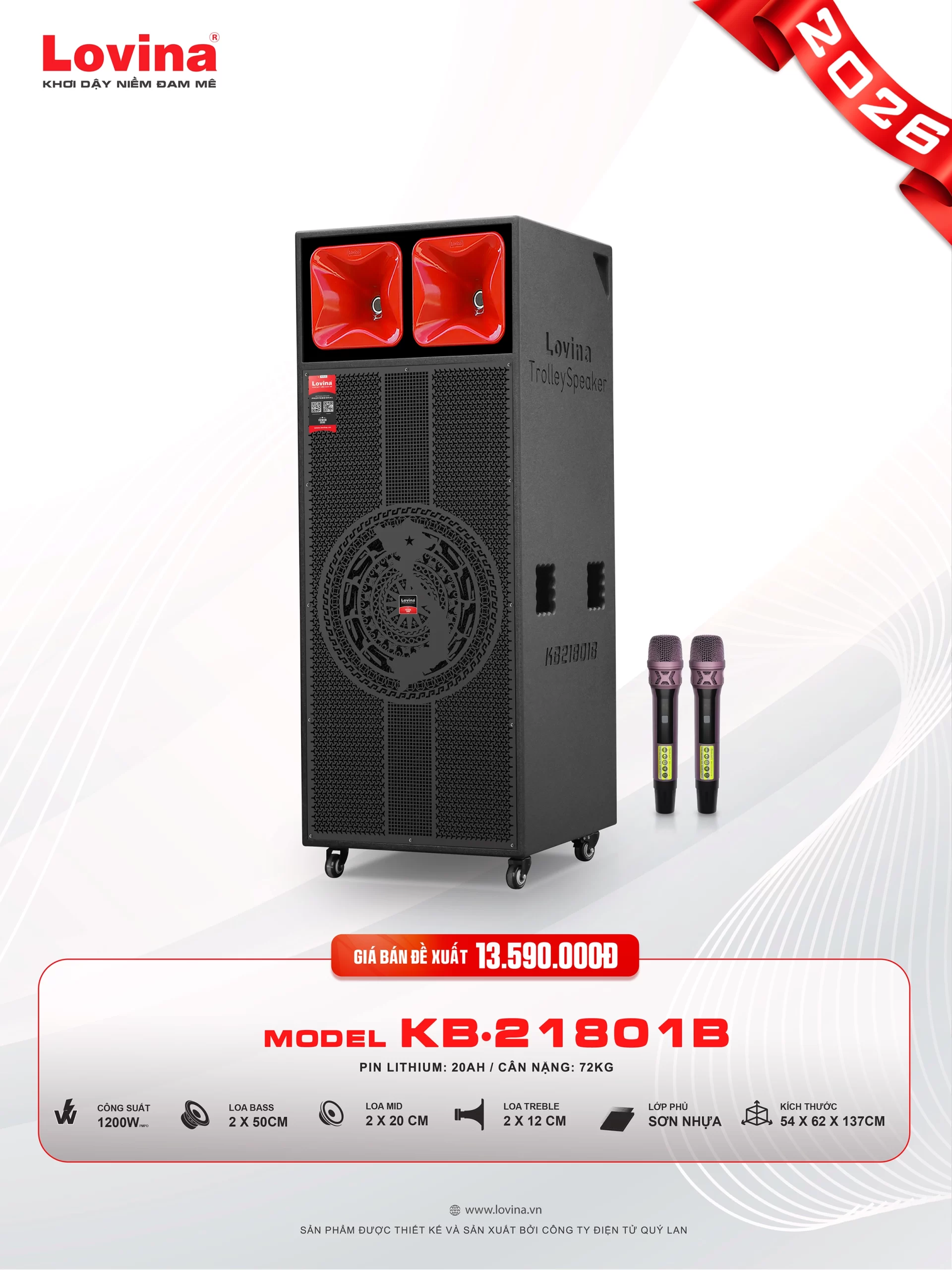 banner scaled Lovina | Loa kéo, Loa karaoke, Âm thanh chính hãng