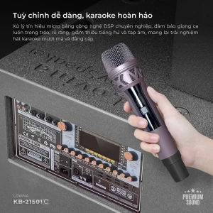 KB21501C 19 Lovina | Loa kéo, Loa karaoke, Âm thanh chính hãng