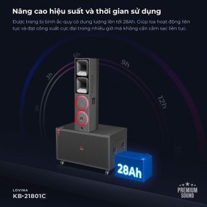 KB21801C 12 Lovina | Loa kéo, Loa karaoke, Âm thanh chính hãng