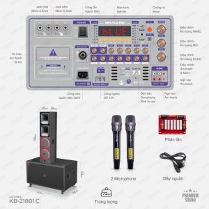KB21801C board Lovina | Loa kéo, Loa karaoke, Âm thanh chính hãng
