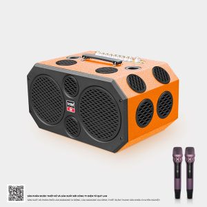 L8621 orange Lovina | Loa kéo, Loa karaoke, Âm thanh chính hãng