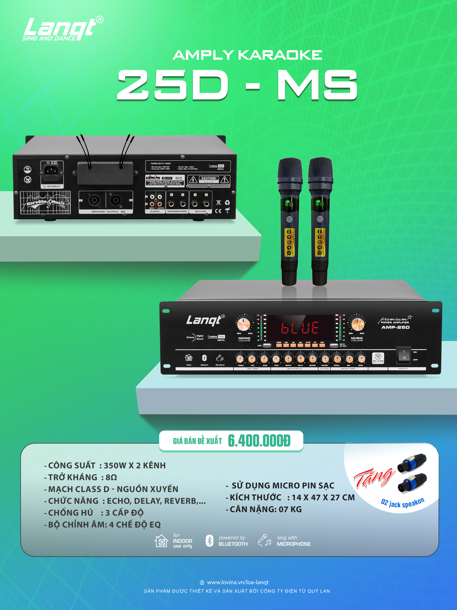 Amply Karaoke Lanqt 25D-MS 3 Lovina | Loa kéo, Loa karaoke, Âm thanh chính hãng BANNER AMPLY scaled Lovina | Loa kéo, Loa karaoke, Âm thanh chính hãng