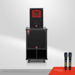 KB 118HT 02 co mic Lovina | Loa kéo, Loa karaoke, Âm thanh chính hãng