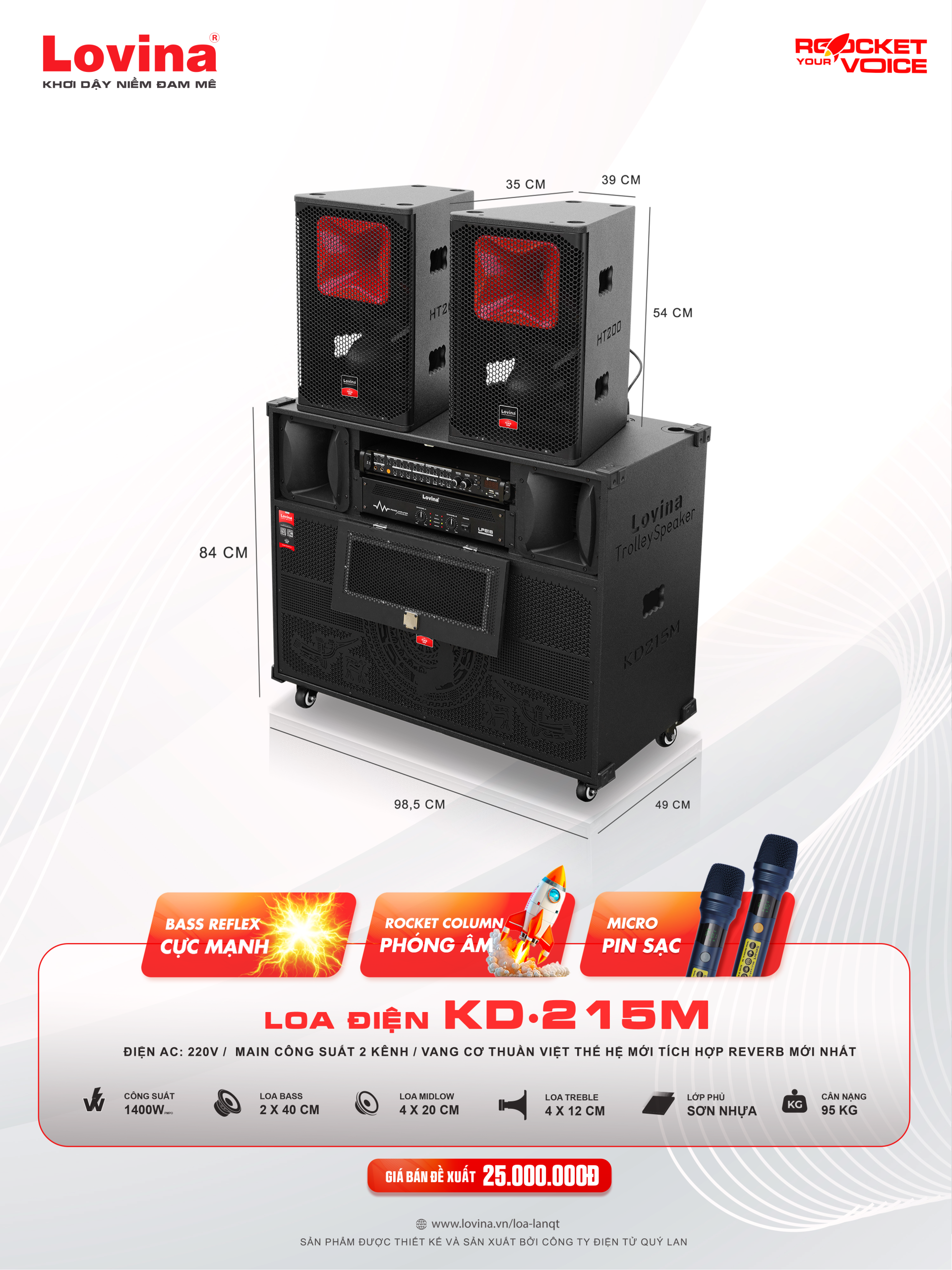 KD 215M BANNER scaled Lovina | Loa kéo, Loa karaoke, Âm thanh chính hãng