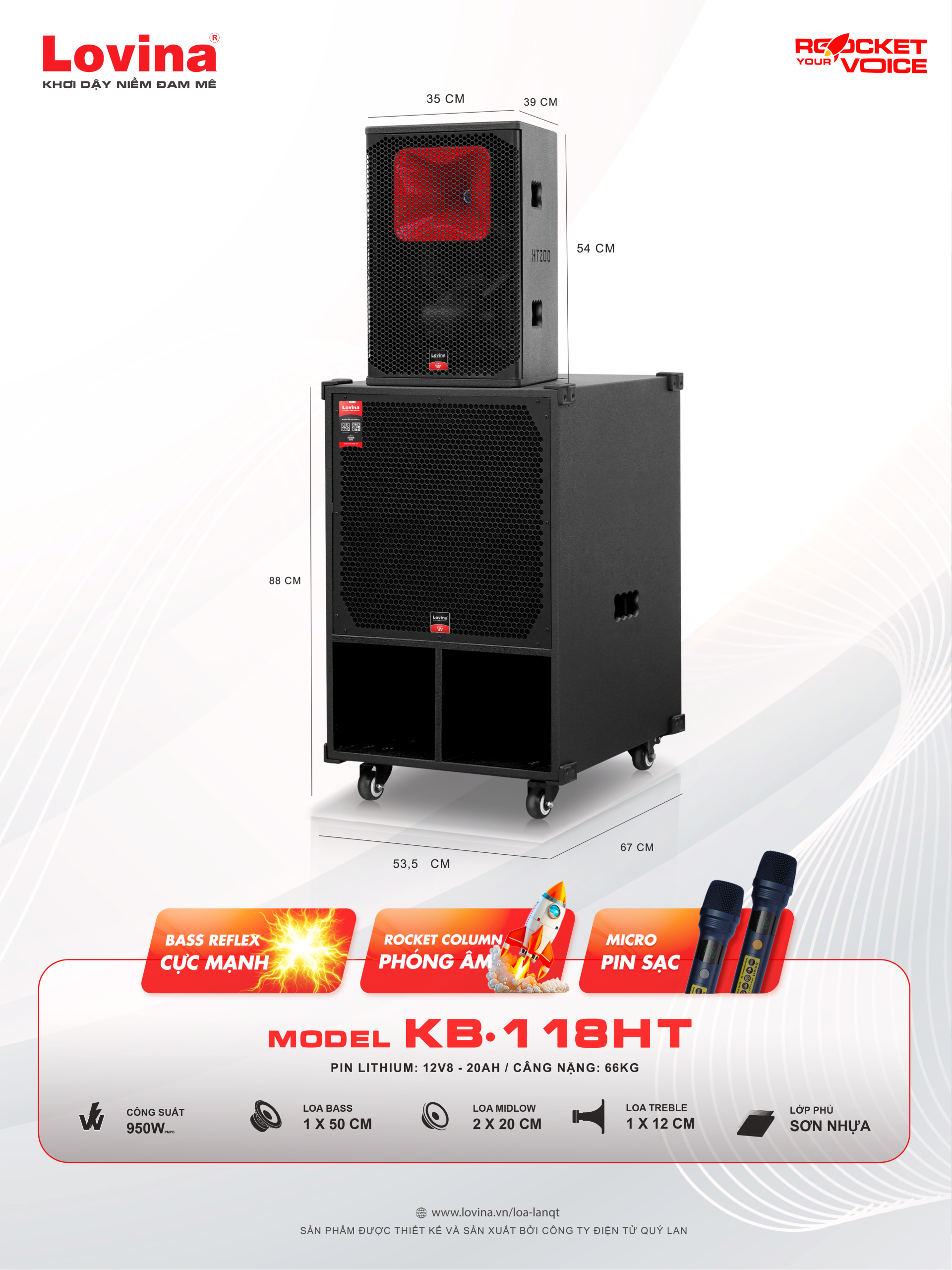 banner moi kb118ht scaled Lovina | Loa kéo, Loa karaoke, Âm thanh chính hãng