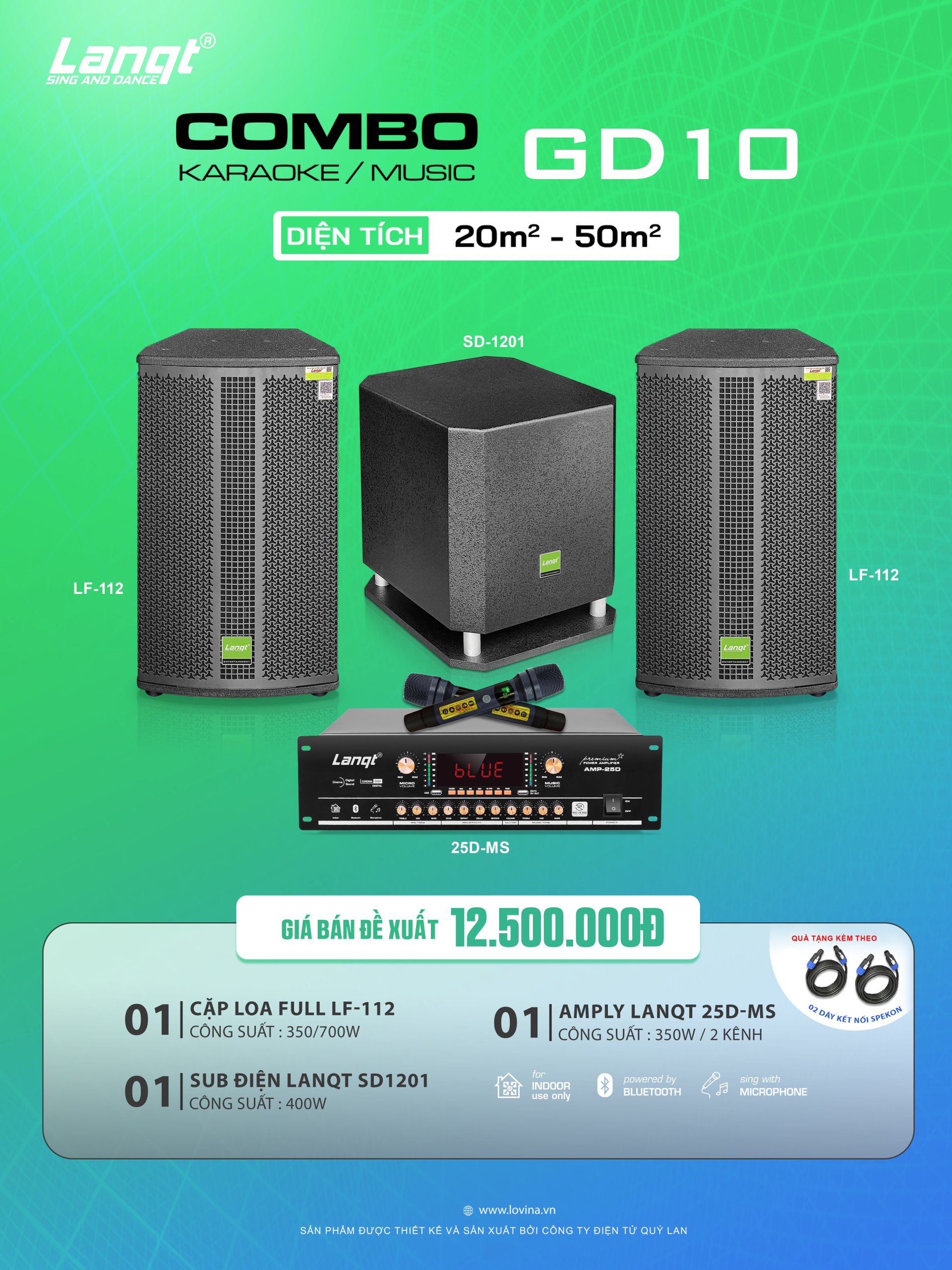 Combo Karaoke Gia Đình 10 1 Lovina | Loa kéo, Loa karaoke, Âm thanh chính hãng combo 10 scaled Lovina | Loa kéo, Loa karaoke, Âm thanh chính hãng