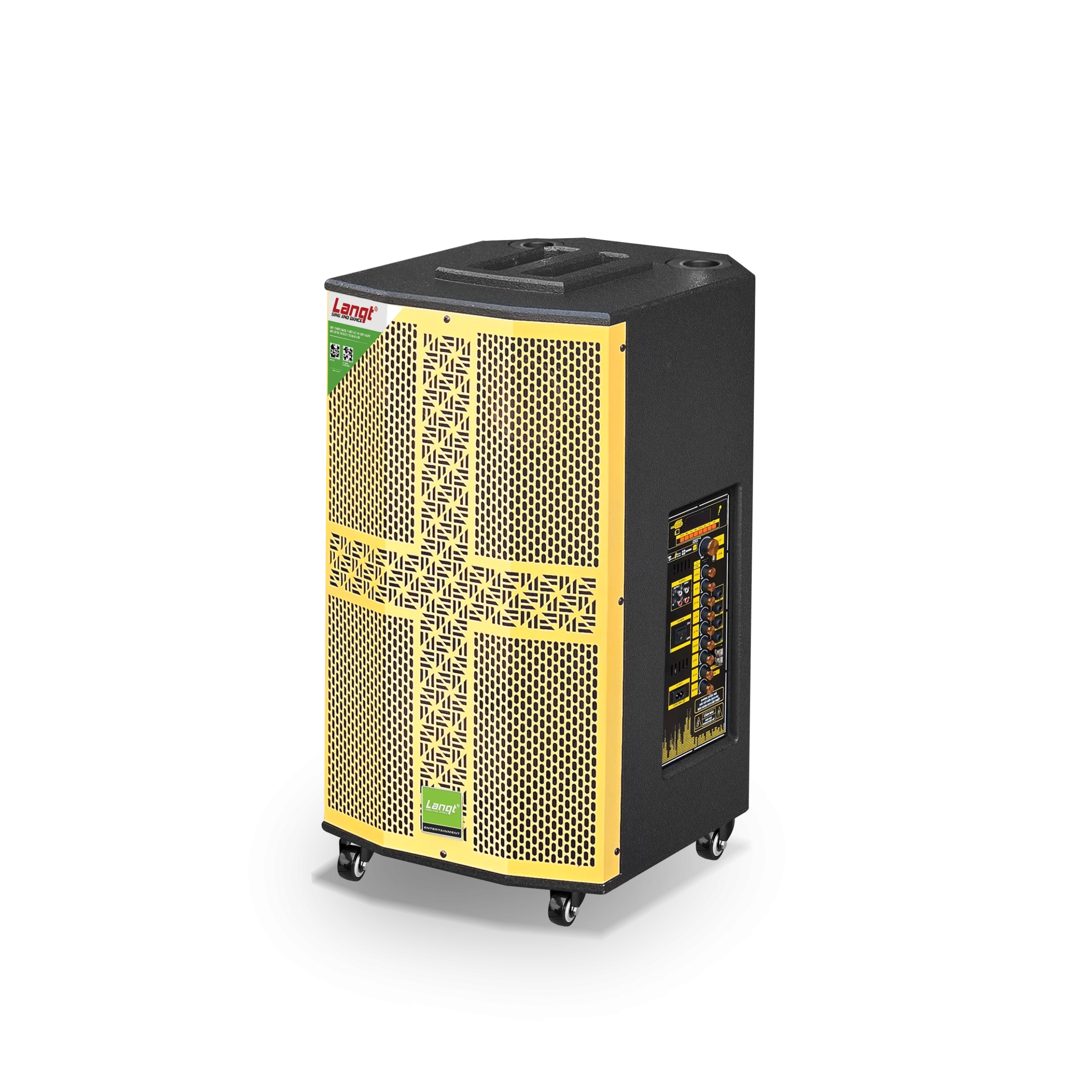 LA-168B_03 LA 168B 03 scaled Lovina | Loa kéo, Loa karaoke, Âm thanh chính hãng