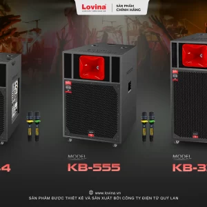 3 model copy Lovina | Loa kéo, Loa karaoke, Âm thanh chính hãng