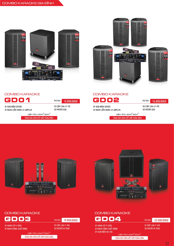 catalogue 2026 new Recovered 13 Lovina | Loa kéo, Loa karaoke, Âm thanh chính hãng