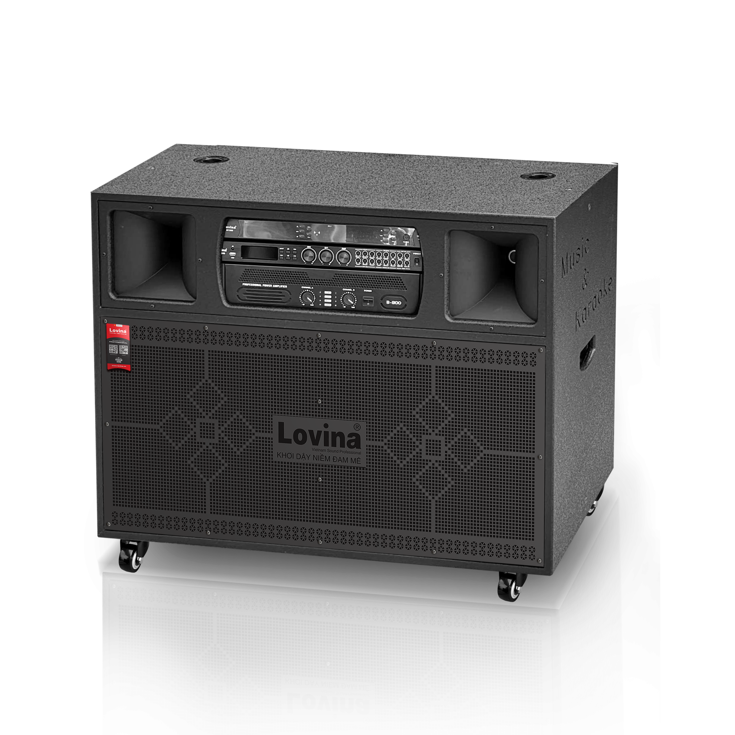 Loa karaoke di động Lovina KD-R2152 4 Lovina | Loa kéo, Loa karaoke, Âm thanh chính hãng KD R2152 04 scaled Lovina | Loa kéo, Loa karaoke, Âm thanh chính hãng